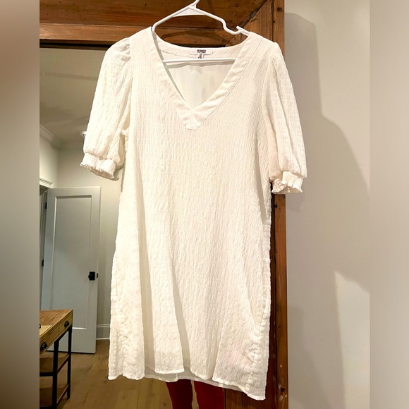 BB Dakota Steve Madden White Mini Dress - Picture 1 of 4